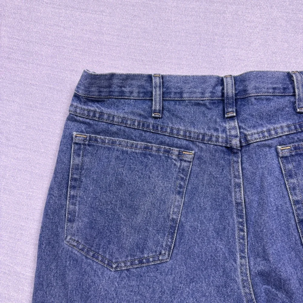 Wrangler Mens Blue Denim Regular Rodeo Stretch Straight Leg‎ Jeans Size 38x29